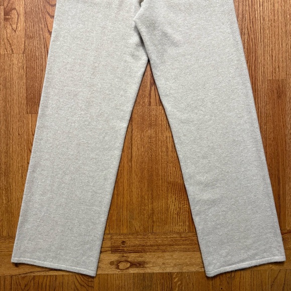 Garnet Hill Washable Cashmere Essential Pants in Tan size S - Picture 10 of 13